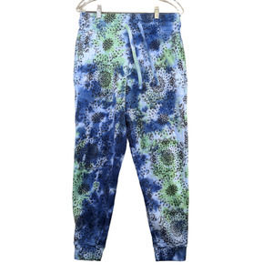 Blind Rooster Women's Jogger Sweatpants Multi Medium Tie Dye Drawstring